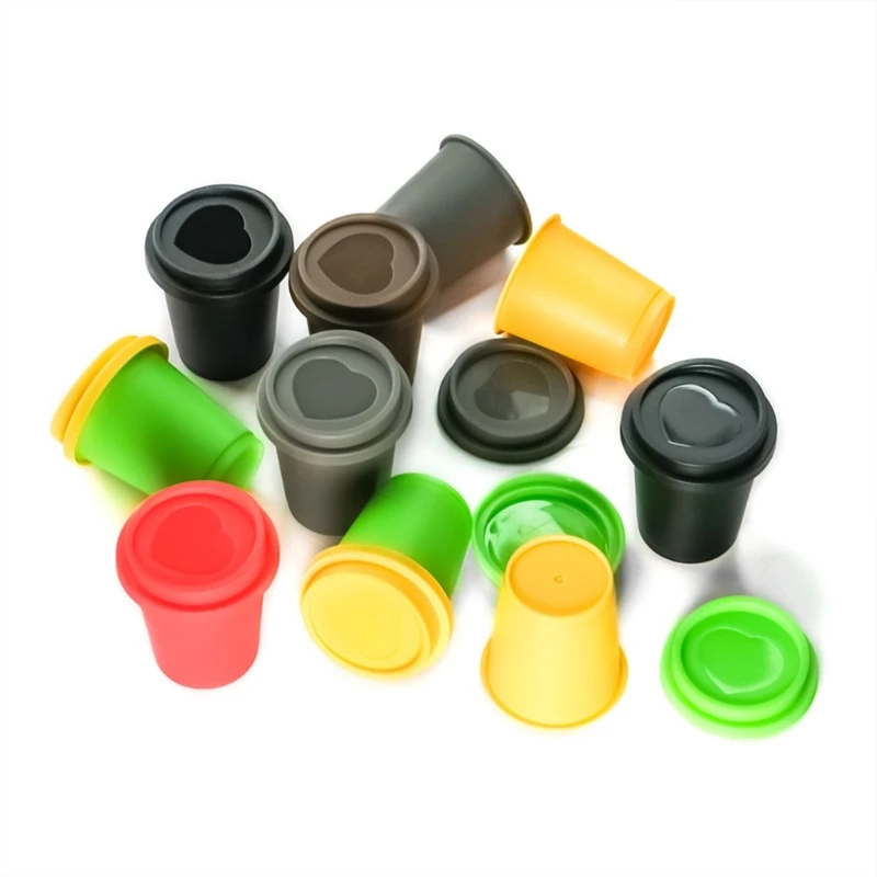 Coffee Pods Aluminum Foils Coffee Cups Plastic Material for Office and Home Drop Shipping