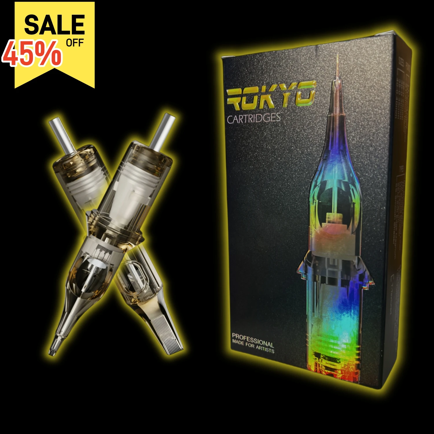 

2025 Фирменная Новинка, 20 шт., картридж с иглами для татуировки ROKYO для PMU, перманентного макияжа, татуировки бровей, губ, товары для боди-арта