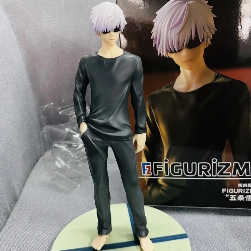 Original Sega Fz Figure Satoru Gojo Jujutsu Kaisen 23cm Pvc Action Anime Model Colletion Toys Kids