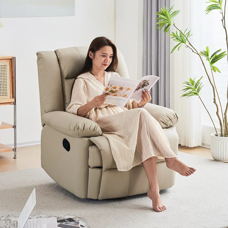 

Многофункциональный диван-кресло для одного человека, вращающийся диван для гостиной, электрический диван-качалка для одного человека, может лежать