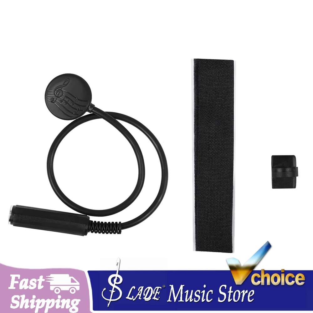 Acoustic Guitar Pickup Piezo Contact Pickup for Guitar Ukulele Violin Mandolin Banjo Kalimba Harp Microphone Banjo MIni Tools