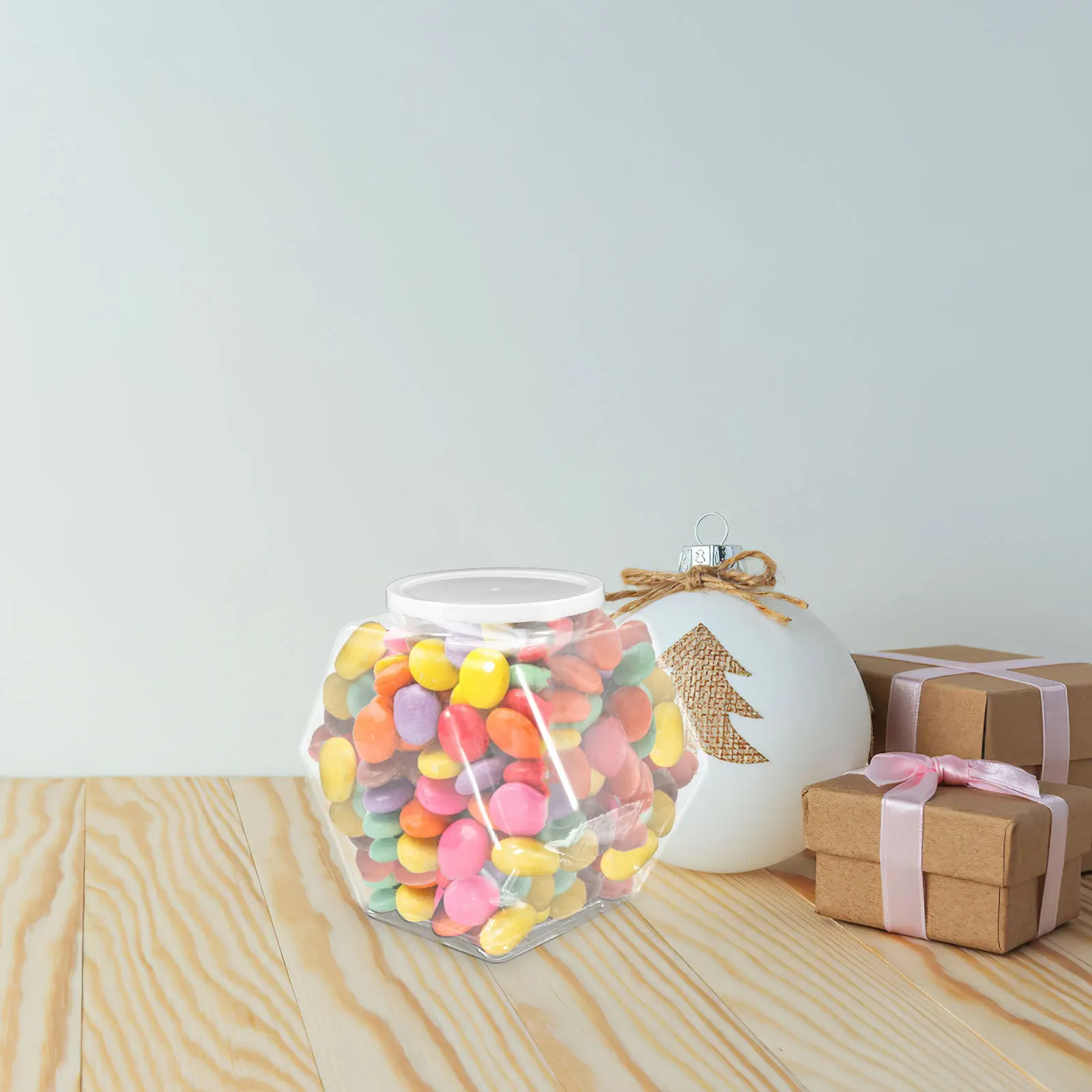 Банка для печенья с герметичными крышками Конфеты Прозрачный чай Банки для печенья Контейнеры Контейнеры