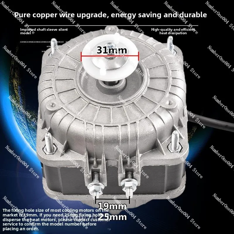 

Охлаждающий двигатель холодильника для четырех или шести комбипрессоров морозильной камеры Dooran с плоской стойкой, холодильная витрина 25/35/40/60/75/90 Вт, 220 В