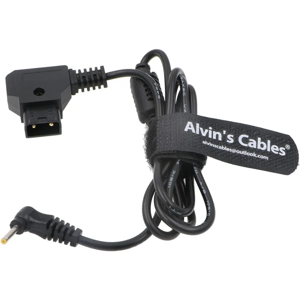 Alvin's Cables D-tap to Blackmagic BMPCC DC 12V 2.5 0.7mm Right Angle Power Cable for Pocket Cinema Camera 23.6inches| 60cm