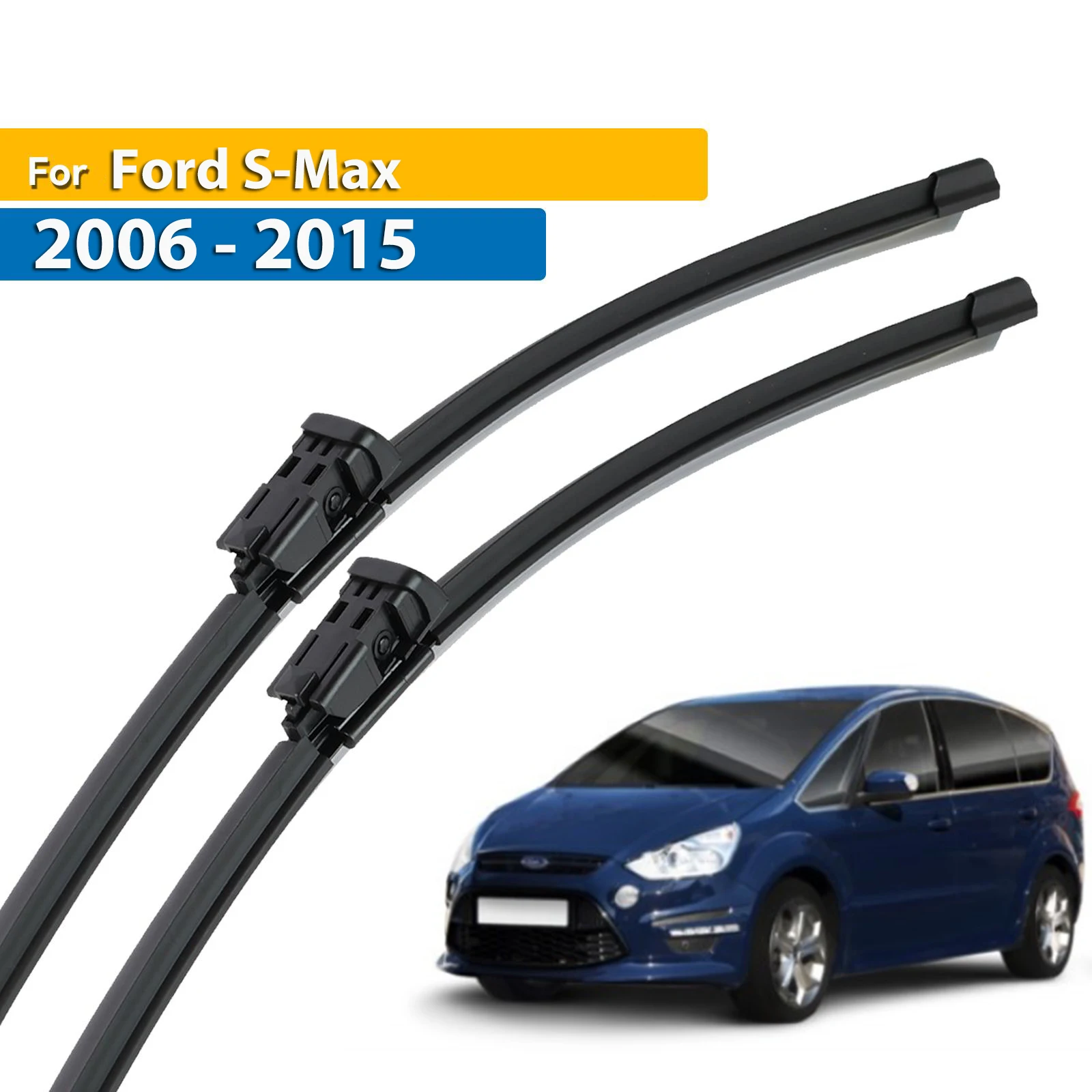 Erick\'s Wiper LHD Front Wiper Blades For Ford S-Max 2006 - 2015 Windshield Windscreen Clean Window Car Rain Brushes 30\
