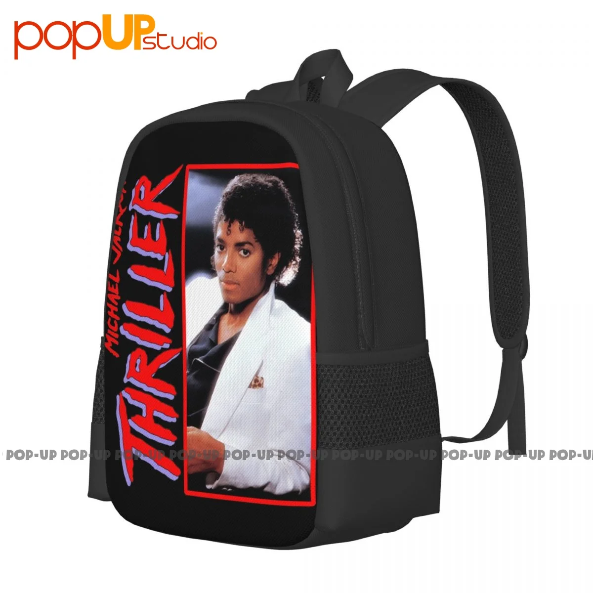 Michael Jackson Thriller Album Photographic Backpack Large Capacity Gym Softback Gymnast Bag Outdoor Running