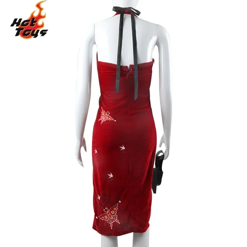 Robe de Cosplay Secret du Service du Film Ada Wong, uniforme d'halloween pour femmes ro