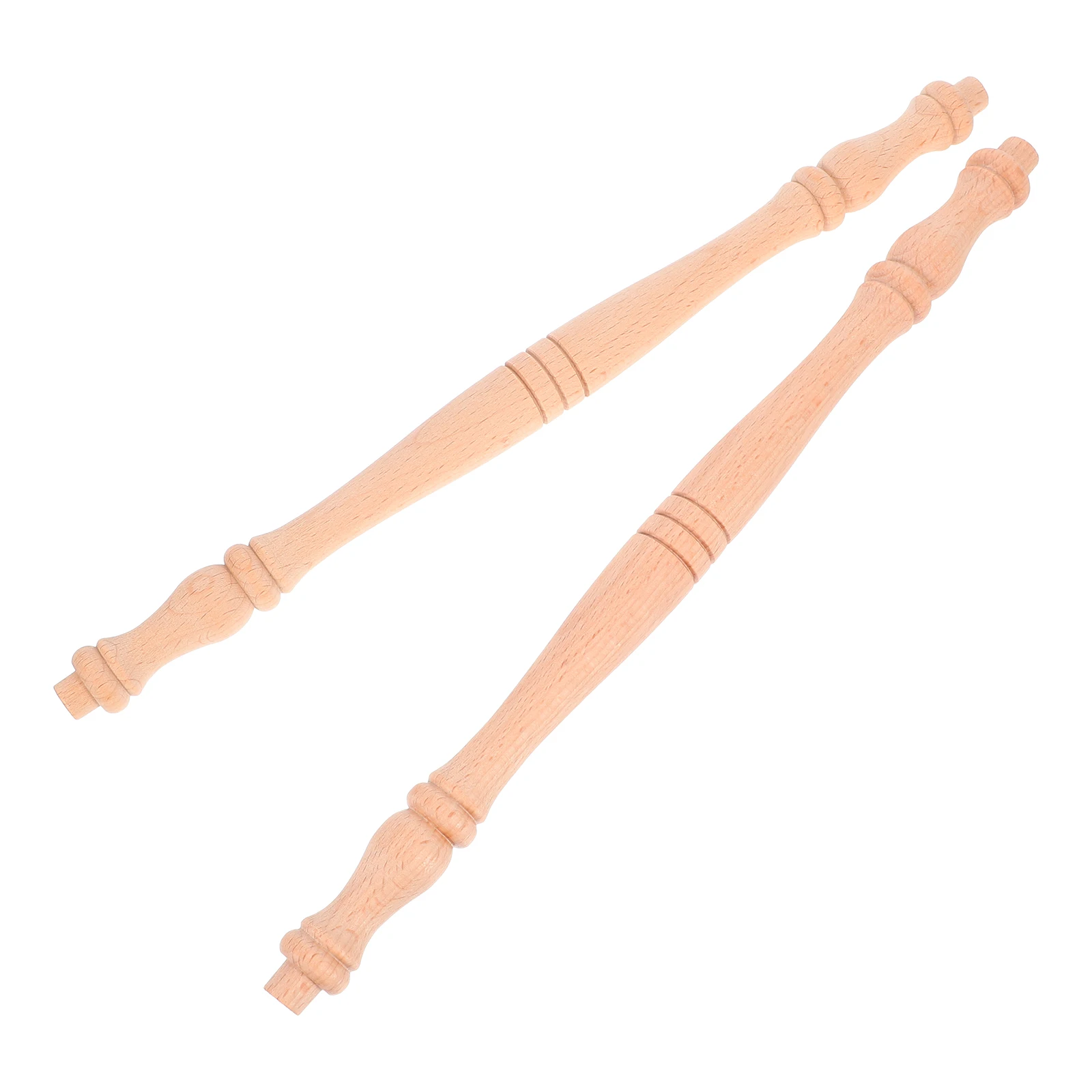 

2Pcs SolidWoodColumn SmallCorridorBridge DeckSpindles BanisterHomeDecoration DurableRomanPillar LandscapingFurnitureParts