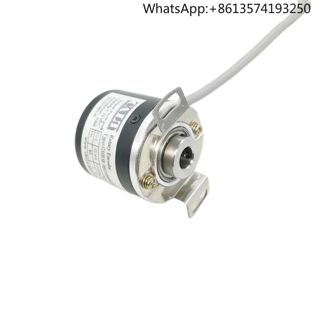 

38mm diameter 1000ppr 5mm blind shaft push pull optical rotary encoder GHB38-05G1000BMP526