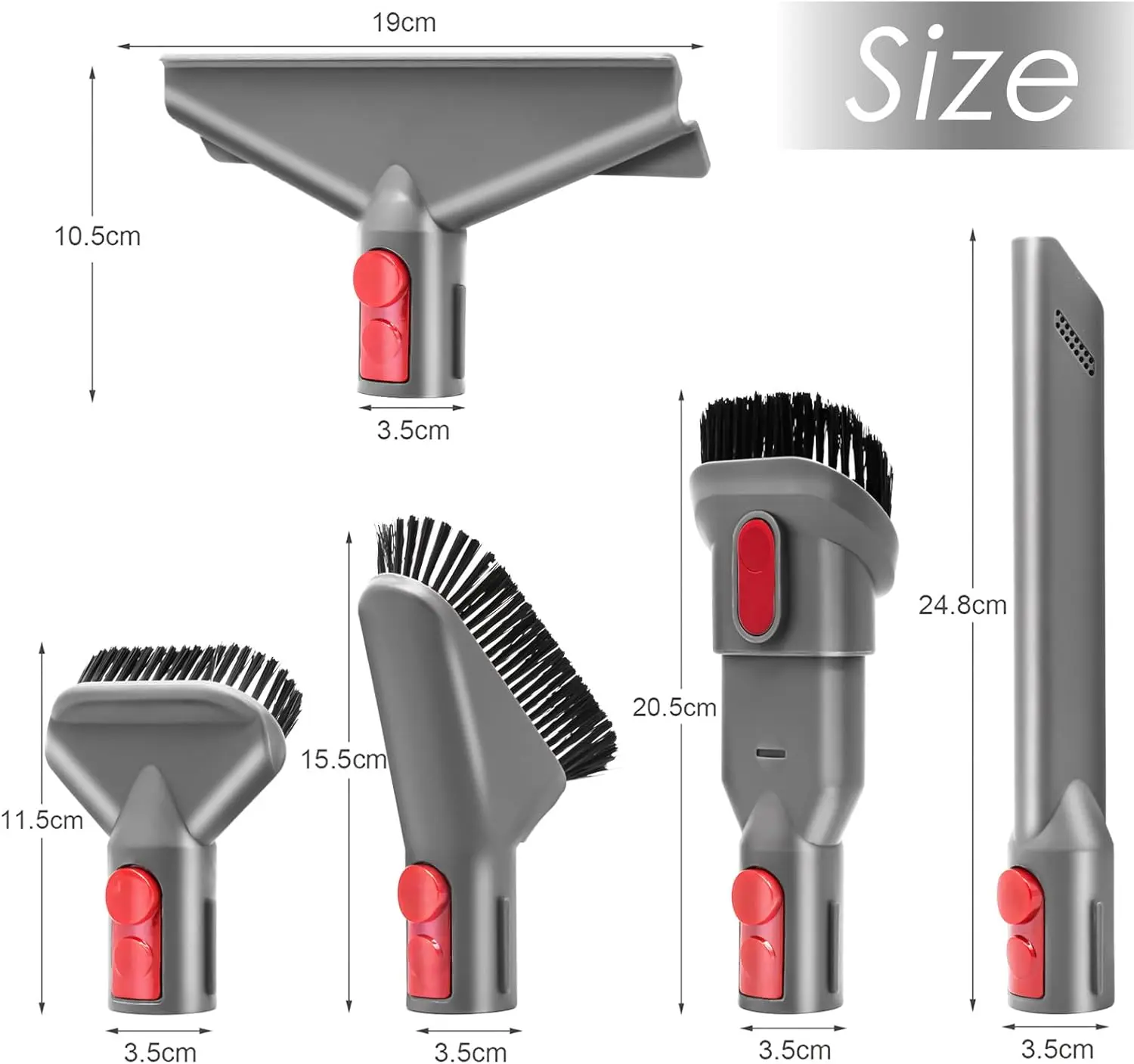 Attachment Kit for Dyson Gen 5 V15 V12 V11 V10 V7 V8 Absolute Detect Cyclone Mattress Outsize Vacuum Cleaner Accessories