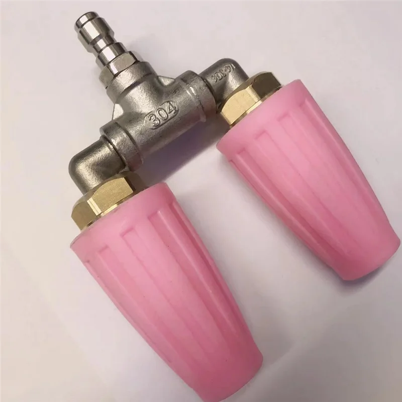 ABKJ-سبائك الألومنيوم توربو فوهة رذاذ تلميح 1/4In 4000PSI استبدال فوهة رذاذ تلميح حديقة تنظيف أداة أ #3