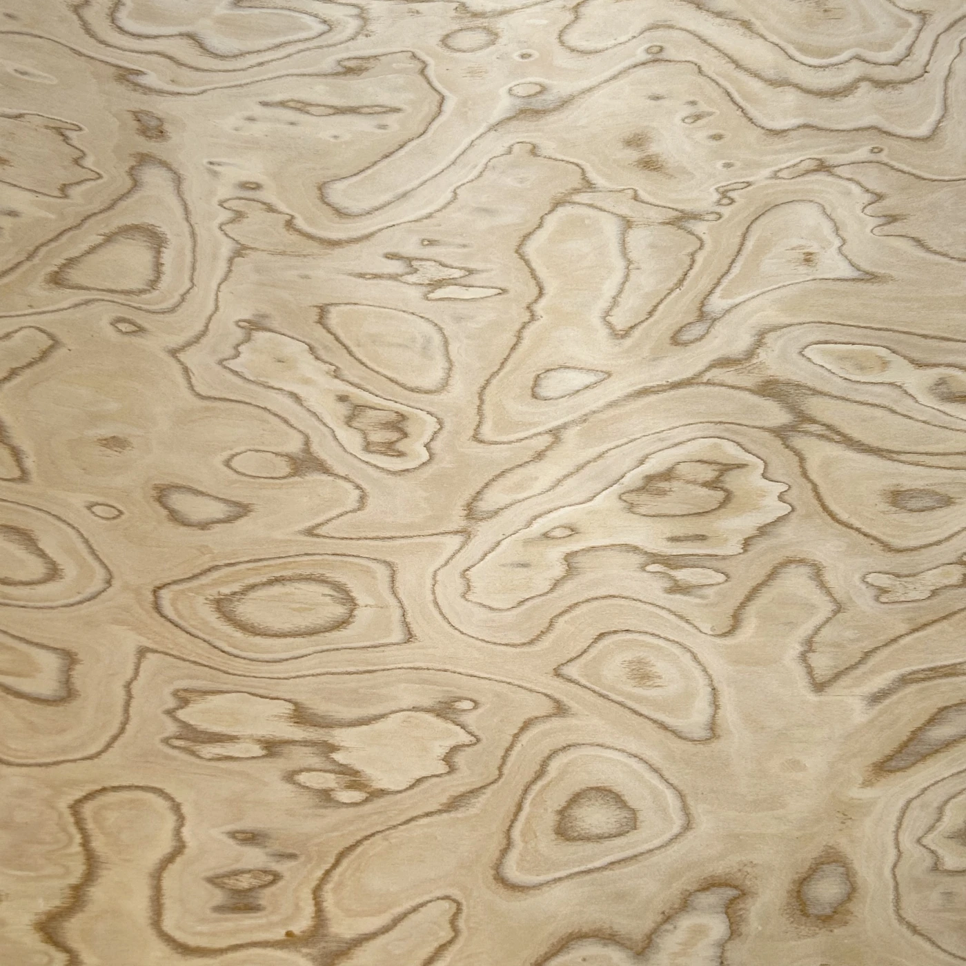 58x250cm Maple Burl Engineered Wood Veneer, Reconstituted Fleece Backed Composite Wood Veneer Sheet for Furniture Renovation