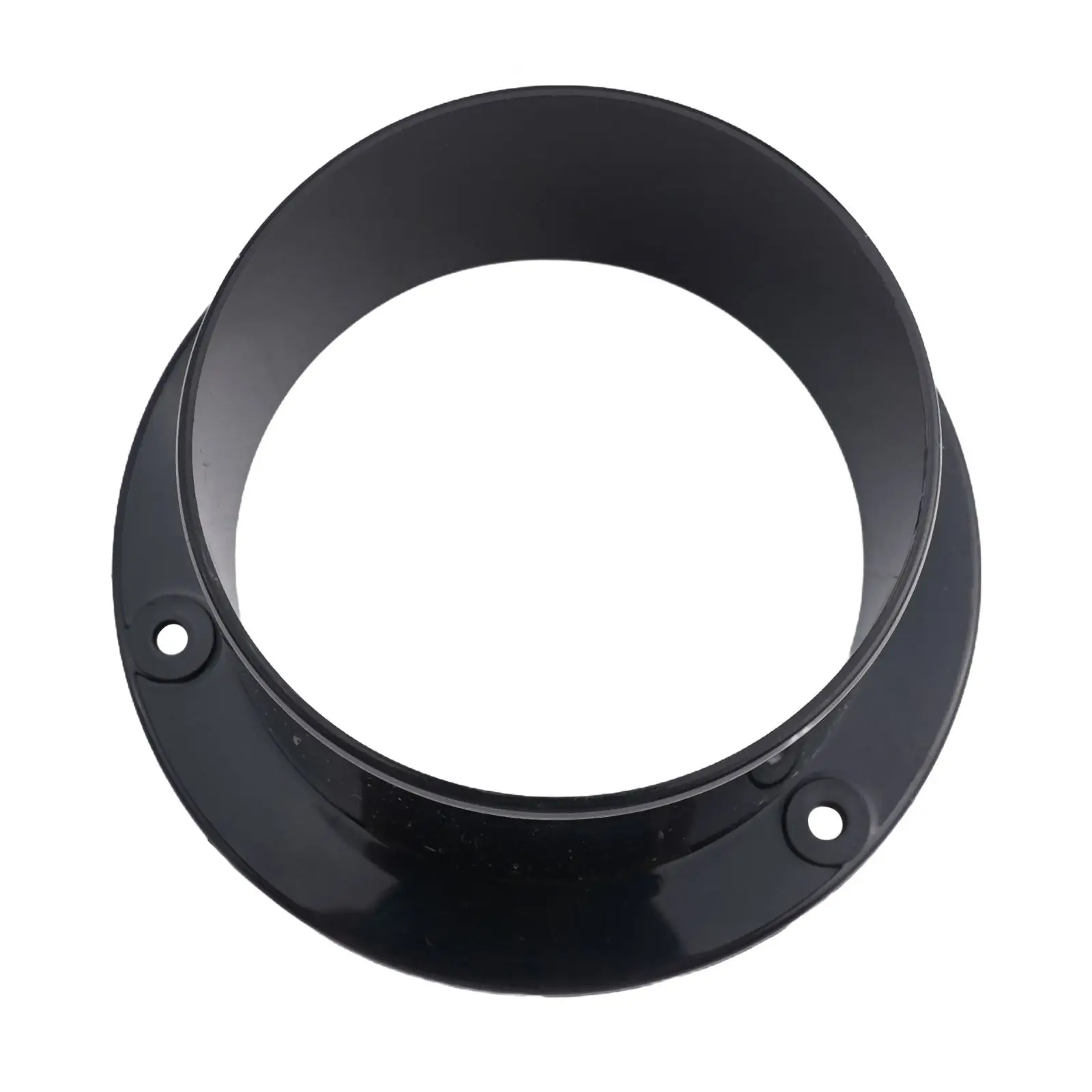 Round Flange ABS For Pipe Connector for Ventilation Ducts Suitable for Bathroom Fan Air Conditioning and Exhaust Systems