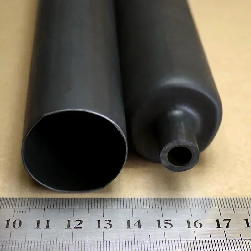 1~10m 4:1 Heat Shrink Tube Dual Wall Tubing Diameter 4 6 8 12 16 20 24 40 52 72mm Adhesive Lined Wrap With Glue