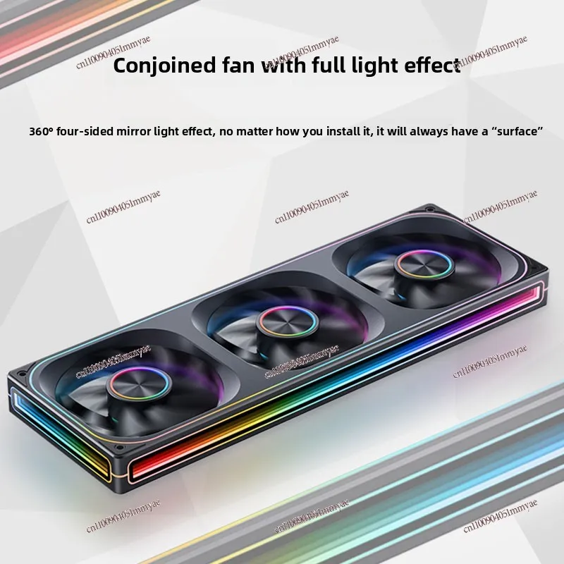 TH360 Water-cooled CPU Cooler, Digital Display ARGB Desktop All-in-one 240 Fan