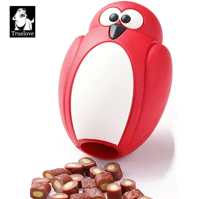 TRUELOVE Easy Cleaning Pet Toy Natural Rubber Stuffing Snacks Into Toys TLT2605 Leakage Design For Teeth Cleaning And Grinding