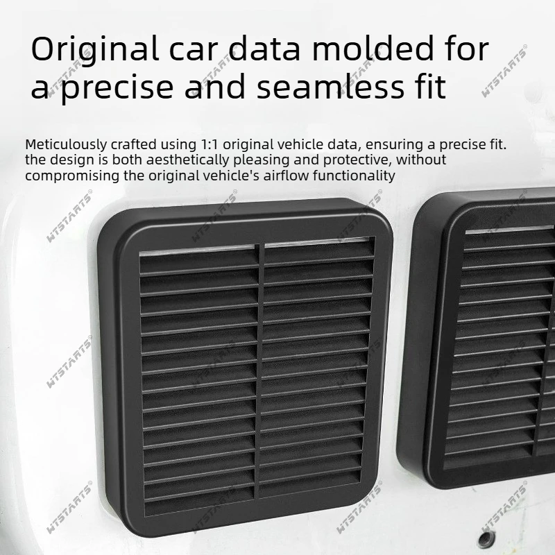 For BAIC 212 T01 Tailgate Air Filter, Dust-proof Sand-proof Vent Filter Net,Anti-clogging Exhaust Protector Off-Road Accessories