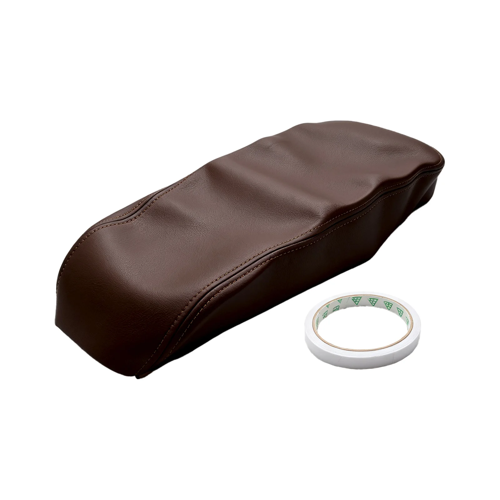 1Pc Car Center Console Lid Armrest Cover Skin For Toyota Avalon 2013-2018 Auto Accessories Replacement Microfiber Leather Trim