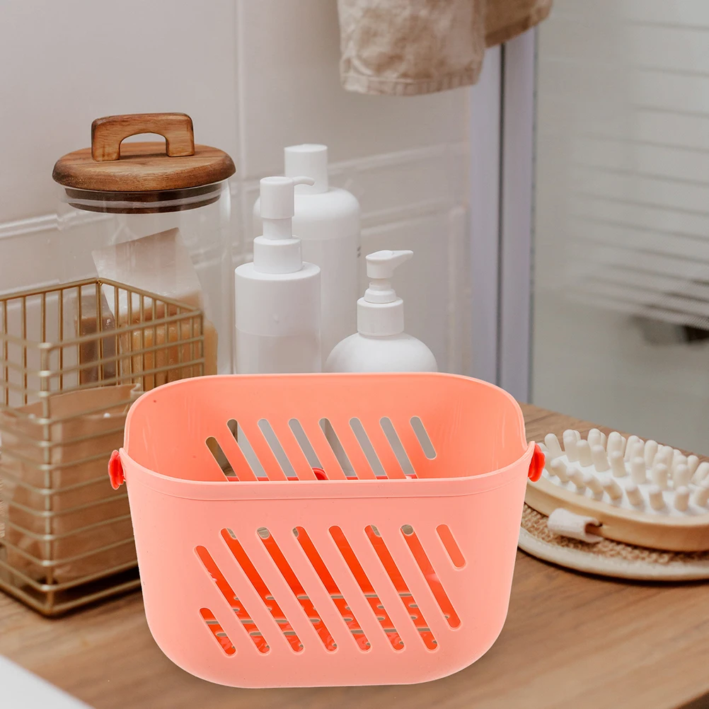 

2 Pcs Shower Storage Baskets PP Material Wall Mount Draining Rack Bathroom ganizer For Bath Accessories Hanging Kitchen