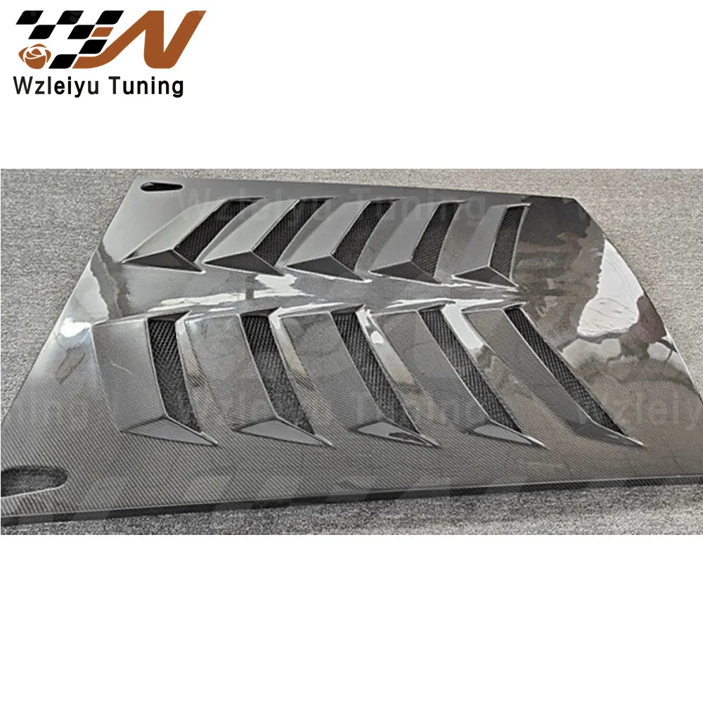 RZ Style Carbon Fiber Rear Engine Cover Vents Fit For Gallardo LP550 LP560 LP570 High Quality Fitment