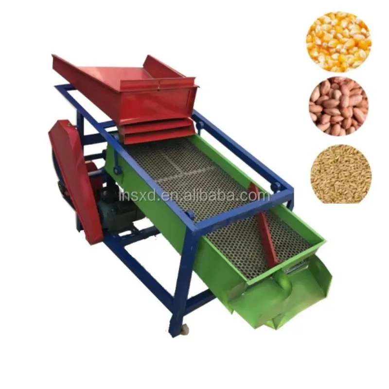 Small Screening Machine for Grain Separation, Grain Cleaning Vibrating Screening Machine