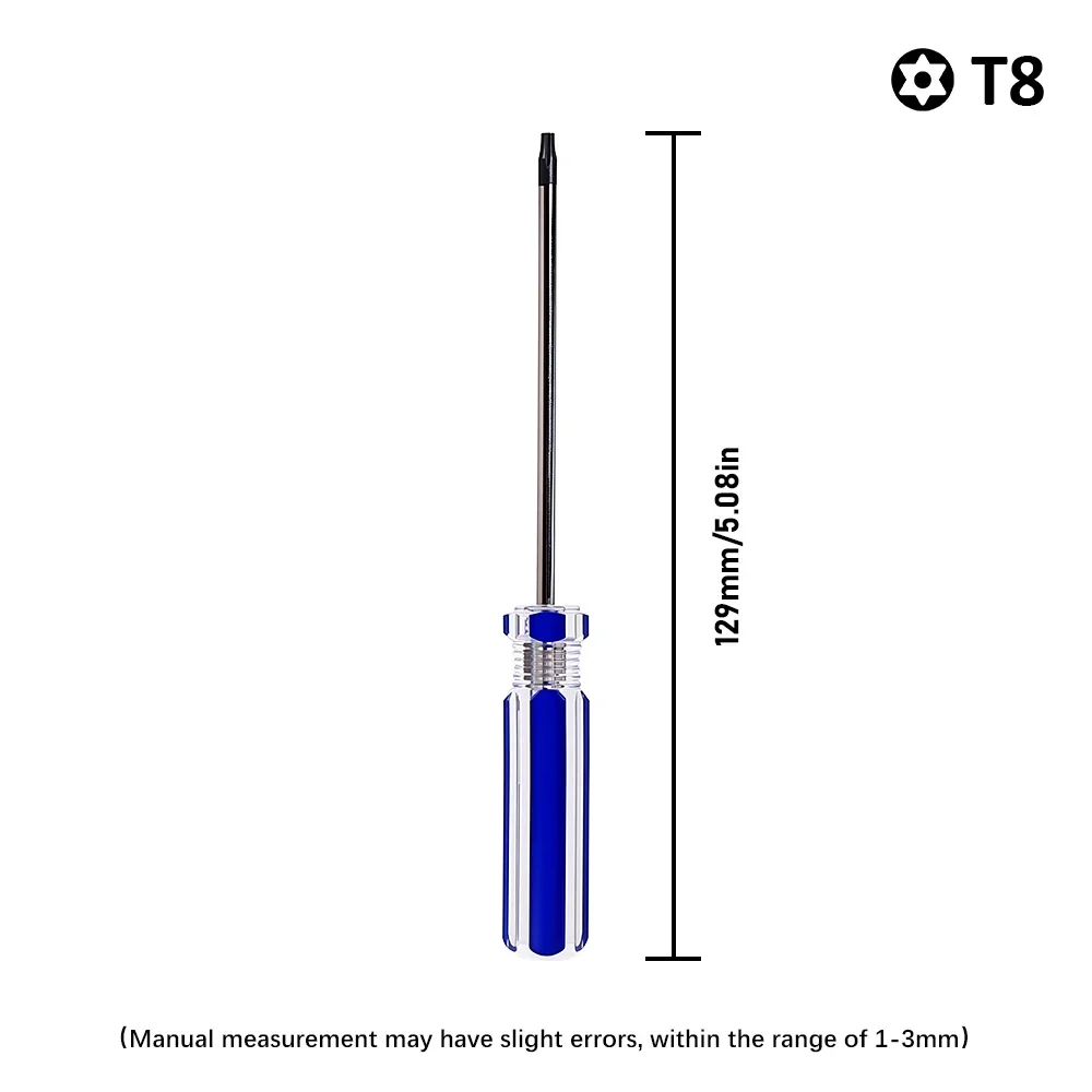 T8 Precision Screwdriver Security Magnetic Screwdriver Bits Hardware Repair Tool Compatible For Dyson V7 V8 V10 Vacuum Cleaner
