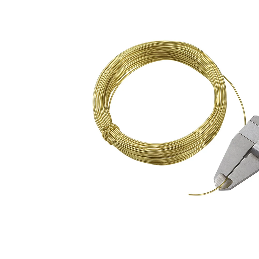 

10 Rolls Aluminum Wire 20m Each Colorful Durable Soft Electrophoresis Ideal for Jewelry Crafts Bonsai Tree Making DIY