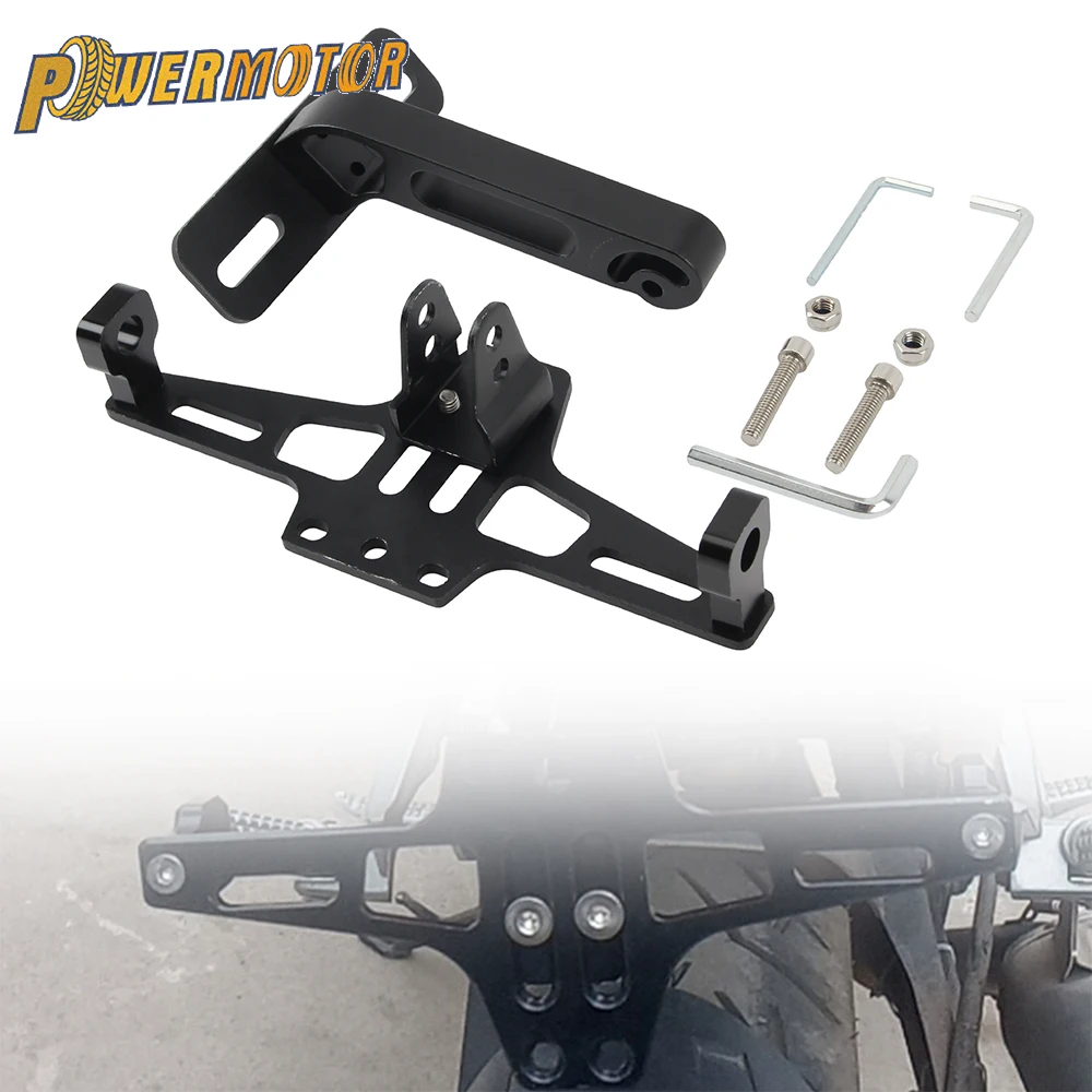 

Кронштейн номерного знака мотоцикла, держатель задней лампы указателя поворота, алюминиевые комплекты для устранения крыльев с ЧПУ, универсальный мотокросс