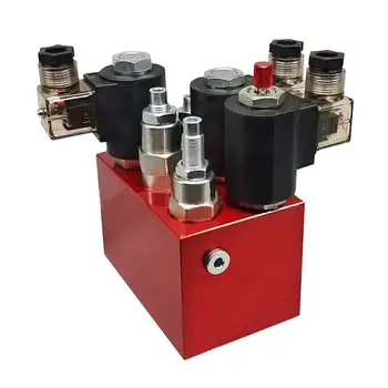 High Quality 24V DC Cartridge Valve Block Hydraulic Manifold Block ET04-03SV for Lift Equipment