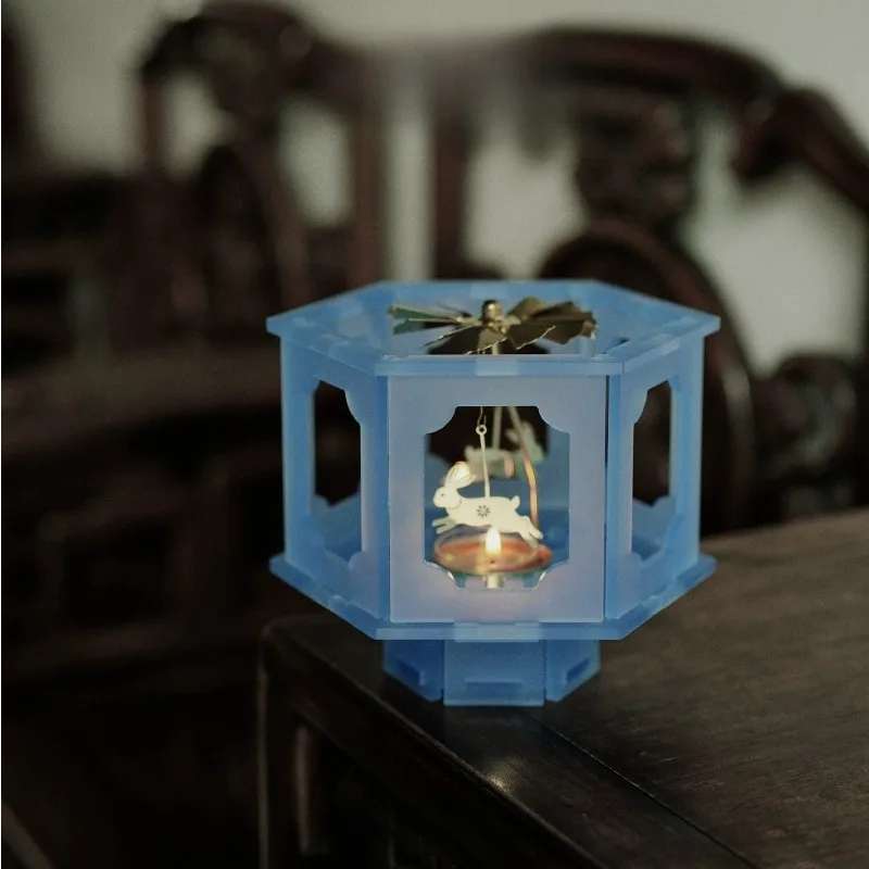 Lantern candle holder aromatherapy gift box, art home ornament ambient light