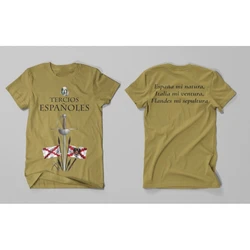 Spanish Legion Tercio De Flanders Men T-shirt Short Casual 100% Cotton Shirts Harajuku Men Clothing