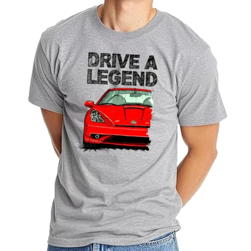 Drive A Legend Celica 7 génération Facelift modèle T-Shirt unisexe hommes à manches courtes Harajuku Hip Hop décontrac