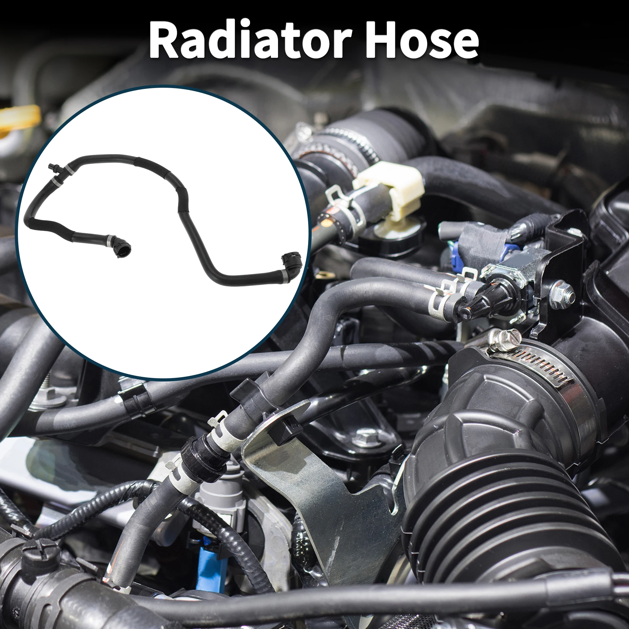 

UXCELL Radiator Hose No.17129894741 for BMW X3 2.0L 2017-2025 Coolant Pipe