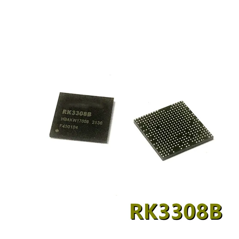 RK3308B (5pieces) SoC 4Core A35 1.3GHz BGA355 13x13 Audio Codec IoT Voice Processor IC, Original In Stock