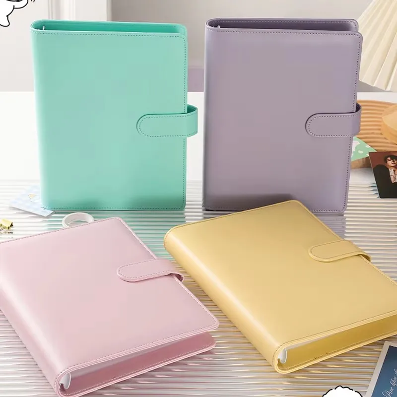 A5 Photo Album Photocard Binder 20 pages Card Collector Album Card Slots PU Leather Cover Picture Card Collection Book instax