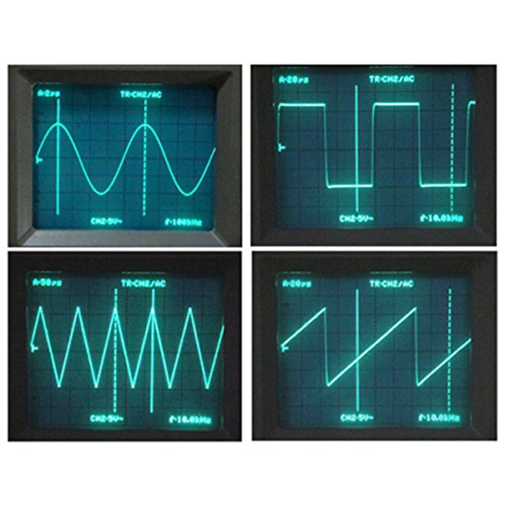 

AA94-FG-100 DDS Function Signal Generator Frequency Counter 1Hz - 500Khz Sine+Square+Triple-Cornered Waveform