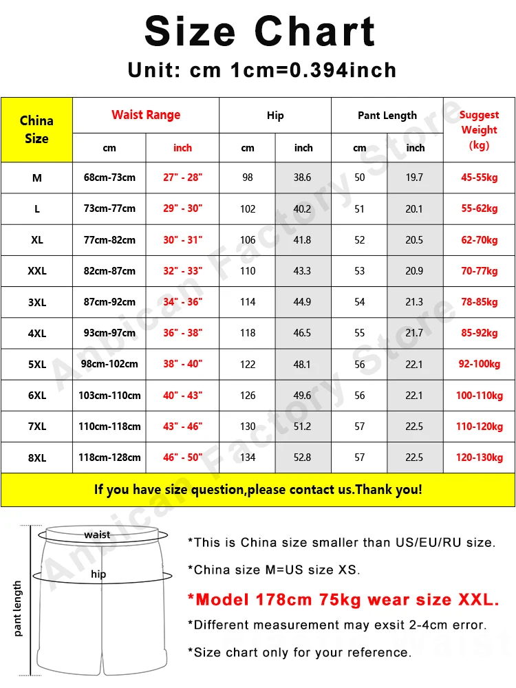 2023 New Summer Men\'s Shorts 8XL Plus Size Drawstring Baggy Sweatshorts Male Wide Breeches Pants Men Short Sweatpants Streetwear