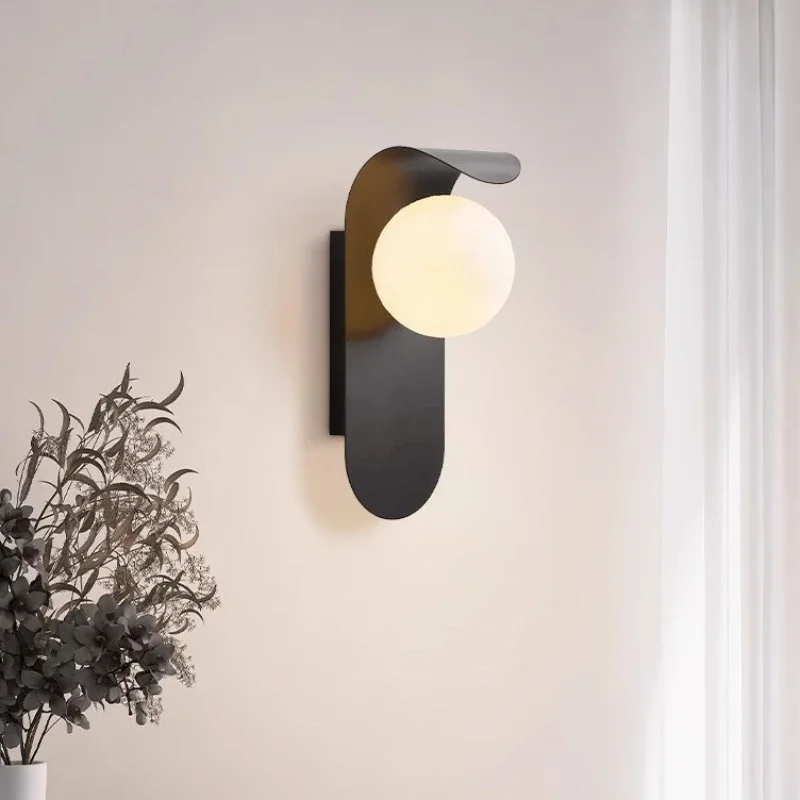 

Nordic Modern LED Wall Light Art Decor Bedside Lighting For Bedroom Living Room Study Room Indoor New Sconce Wall Lamp Luminaire