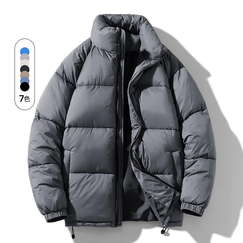 

Модная зимняя мужская одежда, куртка-парка, мужская утепленная зимняя куртка на молнии, мужская ветровка с капюшоном, пуховые парки, верхняя одежда