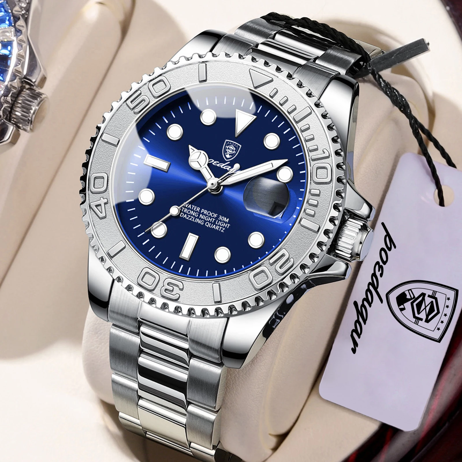 Men's Business Creative Luminous Waterproof Watch