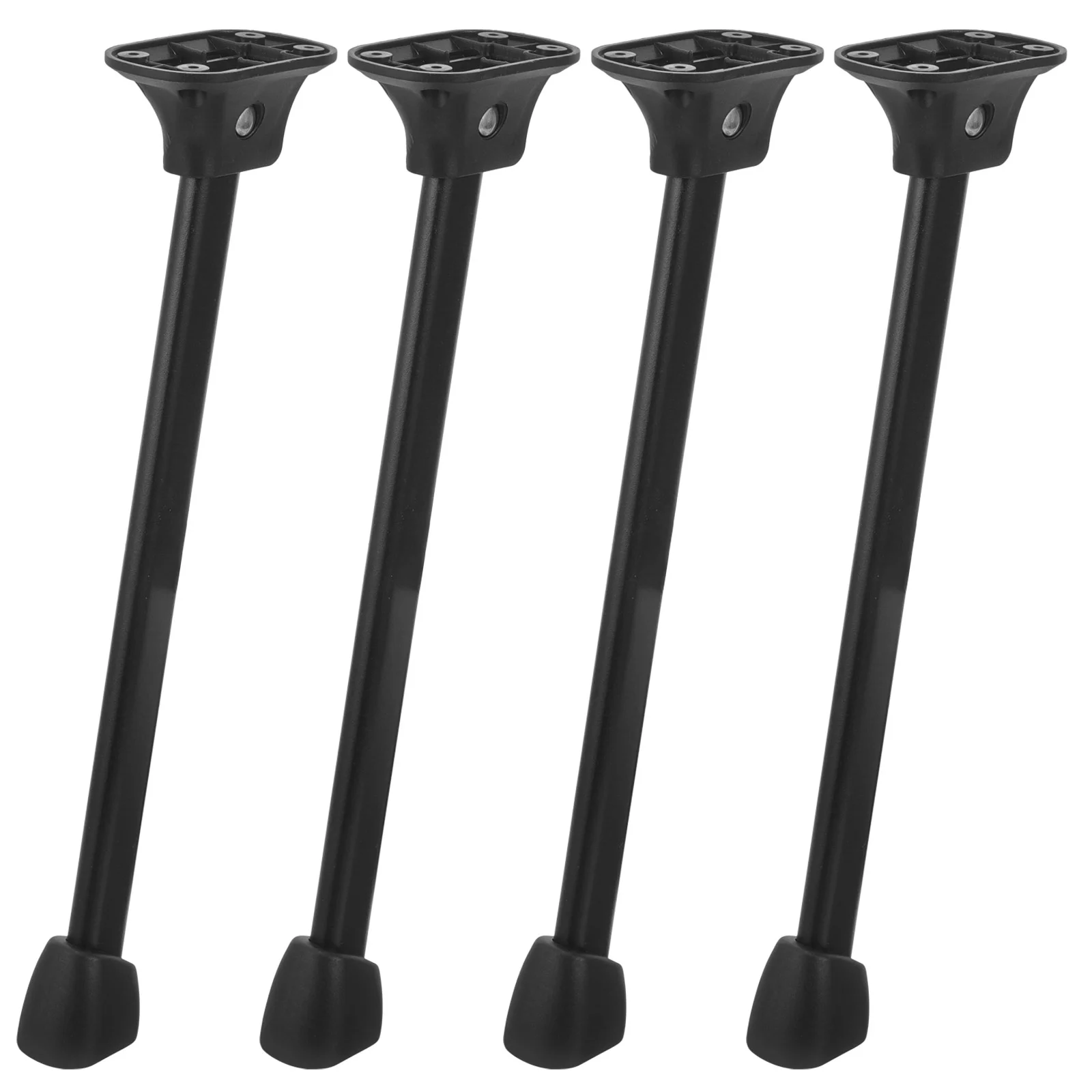 

4 Pcs Folding Table Legs Furniture Kitchen Metal for Coffee Wooden Bench Heavy Duty