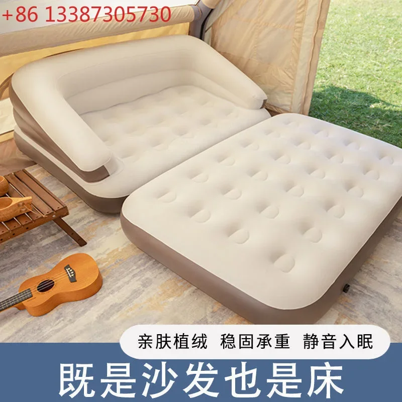 Inflatable bed Double floor bunk Inflatable outdoor portable foldable inflatable bed