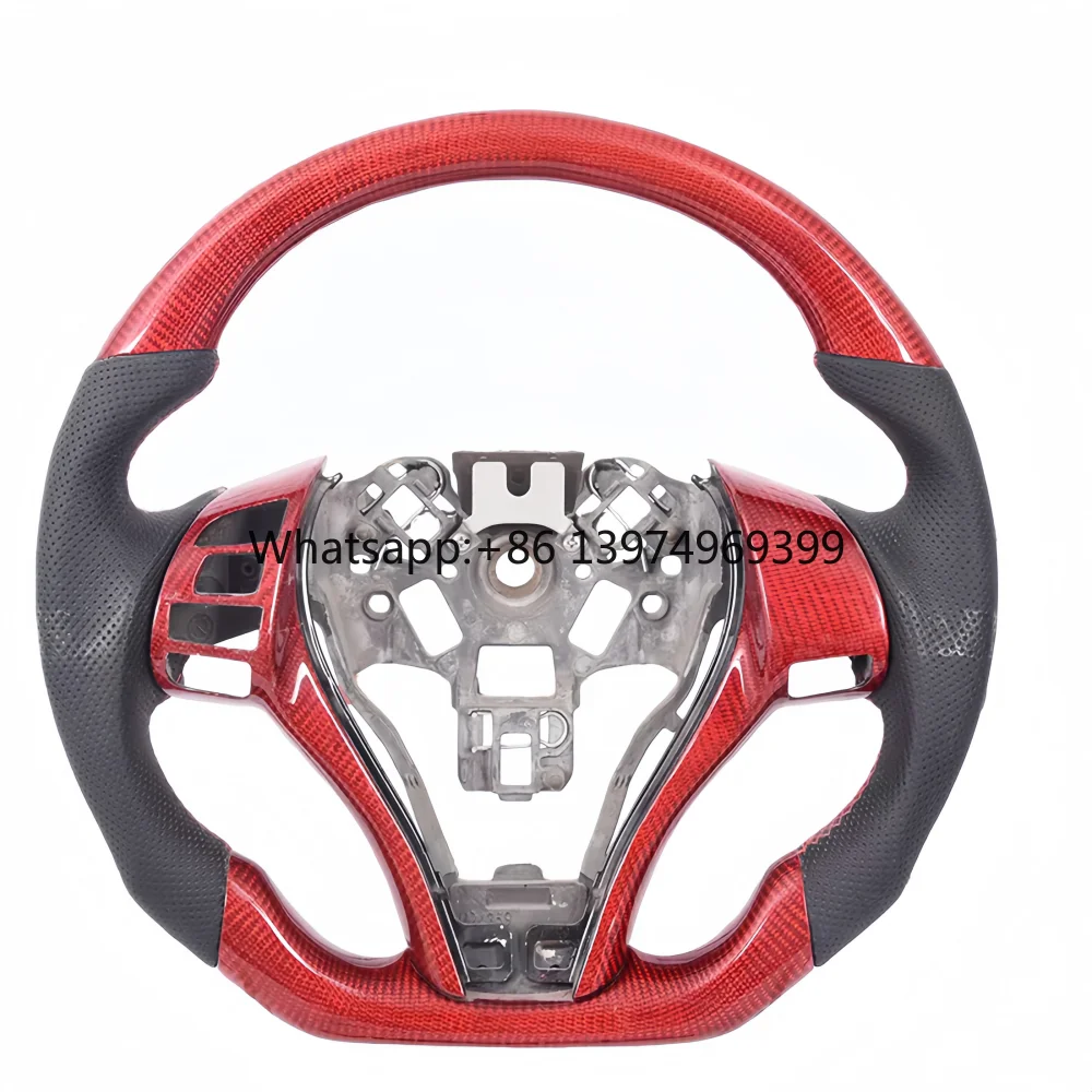 OEM Red Carbon Fiber Professional Design Car Steering Wheel for Nissan GTR R32 R33 R34 R35