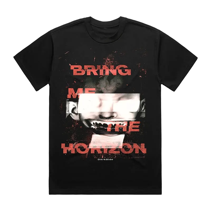 2026 Summer Bring Me The Horizon - Dark American Loose-Fitting Men's T-Shirt with Rock Style (Short Sleeve)