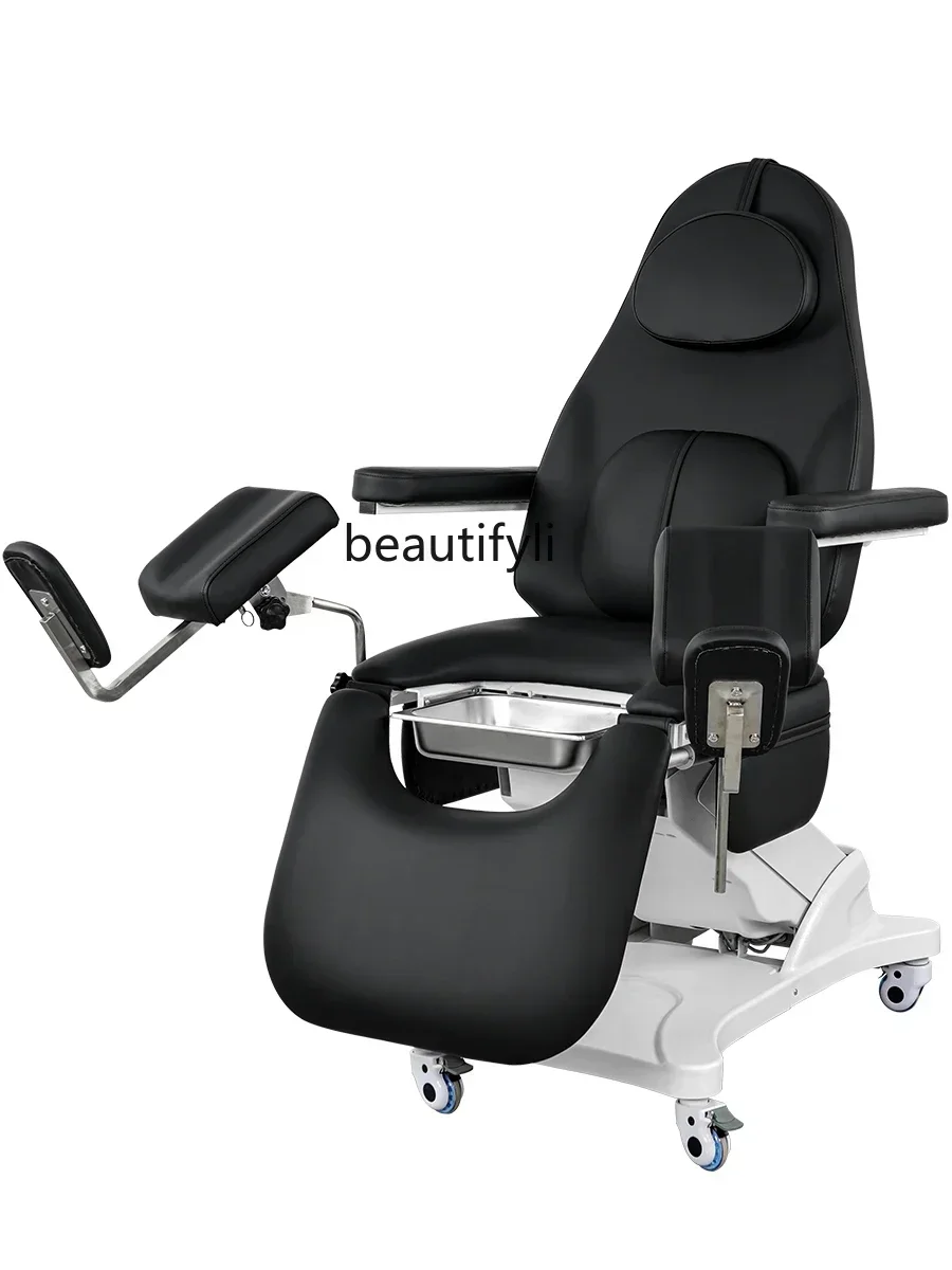 Electric beauty bed fully automatic examination medical micro plastic surgery chair tattoo micro plastic bed