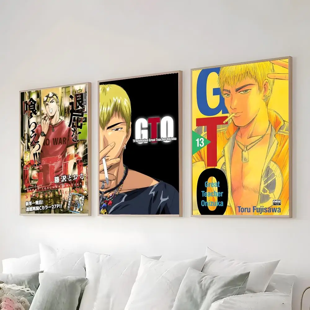 GTO Great Teacher Onizuka  Poster High-definition  poster stickers, suitable for bedroom, living room, home decoration