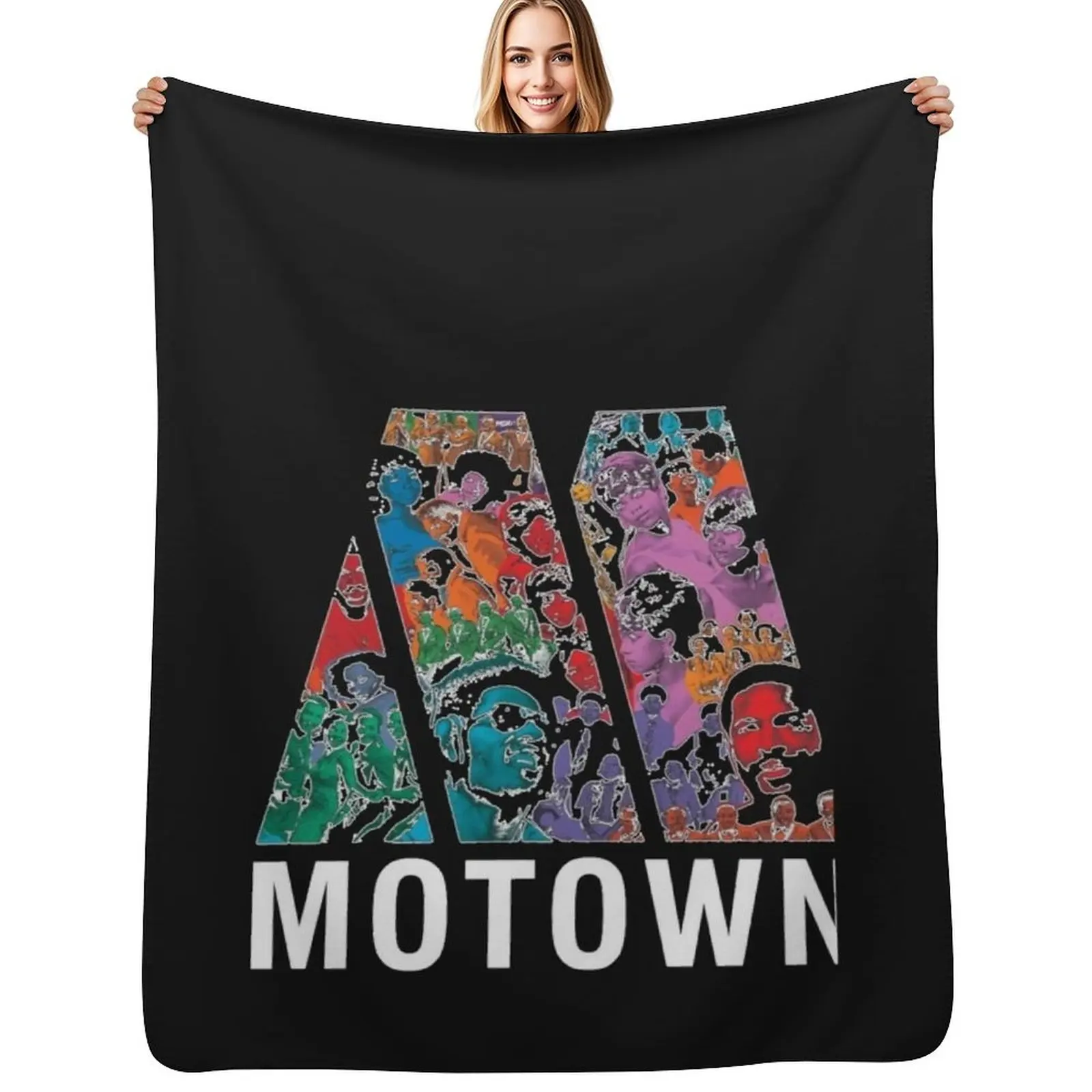 

MOTOWN RECORDS legend pop Essential T Shirt Throw Blanket Soft Beautifuls funny gift Blanket