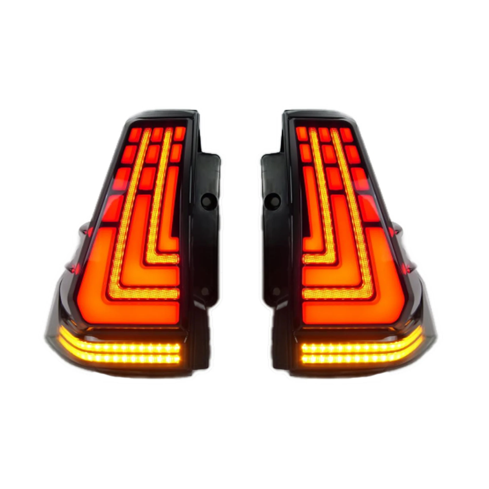

LED Tail Lights for Land Cruiser Prado 2010-2022 - Smoked Lens, Sequential Turn Signals