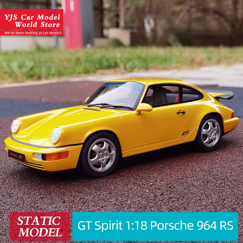 GT Spirit 1:18 Porsche 964 RS USA Resin simulation car model Collection display gift