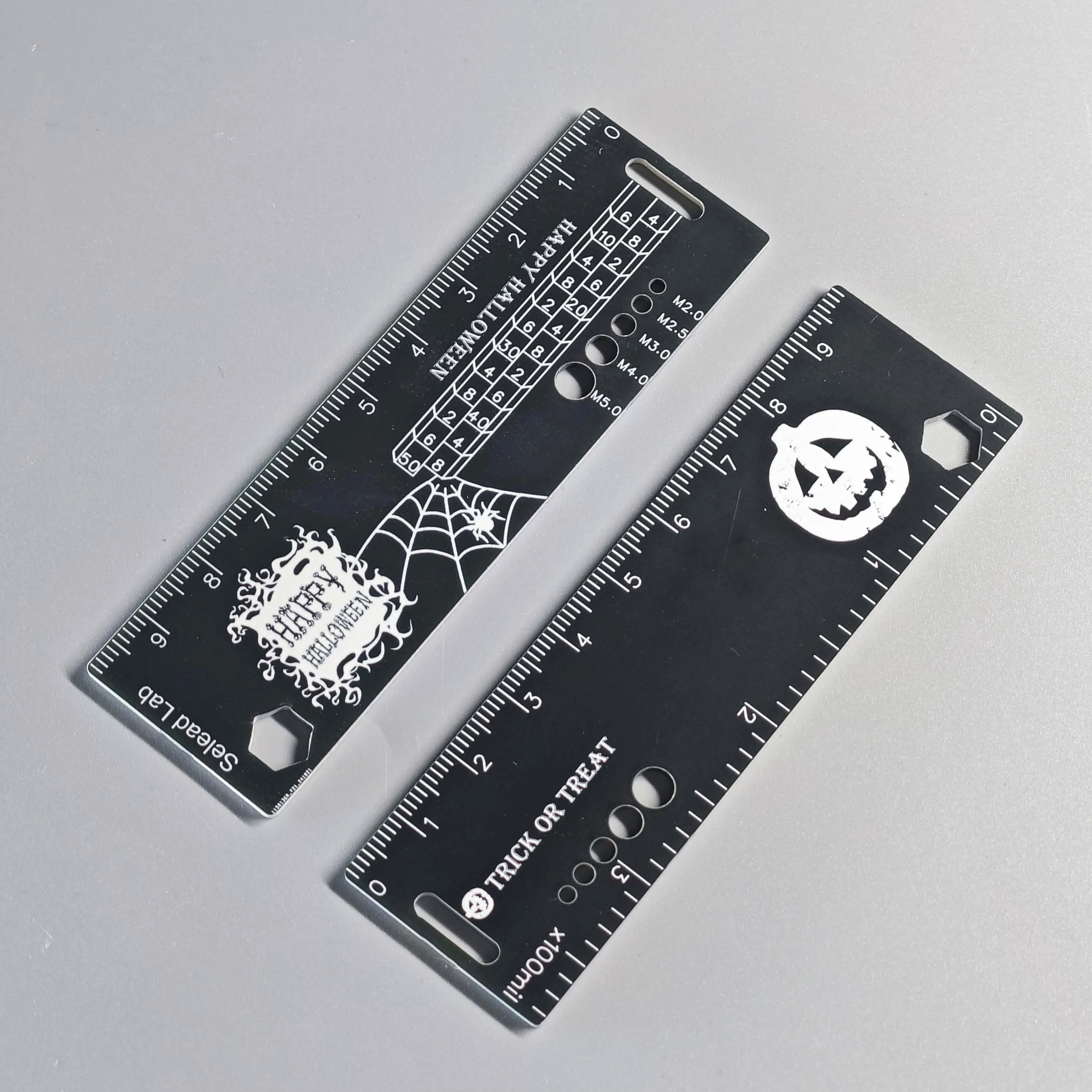 Seleadlab PCB Multi Functional Ruler Useful Tools Halloween Christmas Festival Customization 3D Printer Parts